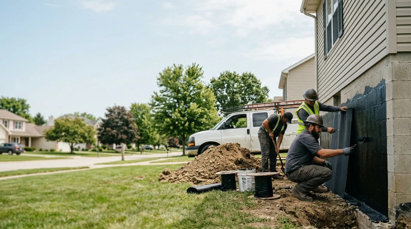 Basement Waterproofing in Summerfield, OH near me